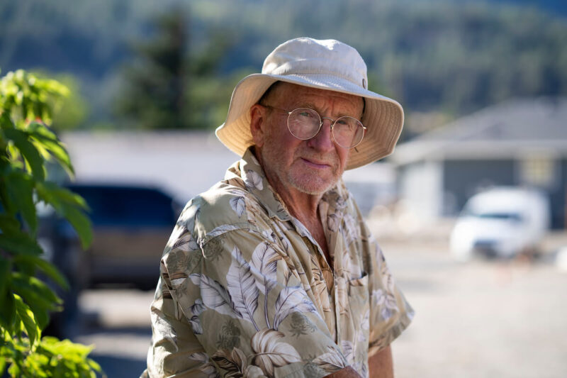 Portrait of Ken Pite in Lytton